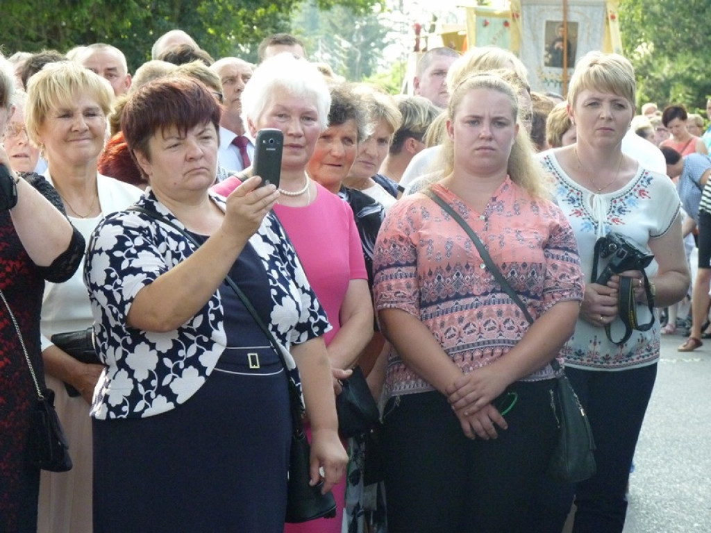 Czarna Madonna powitana w Kocierzewie