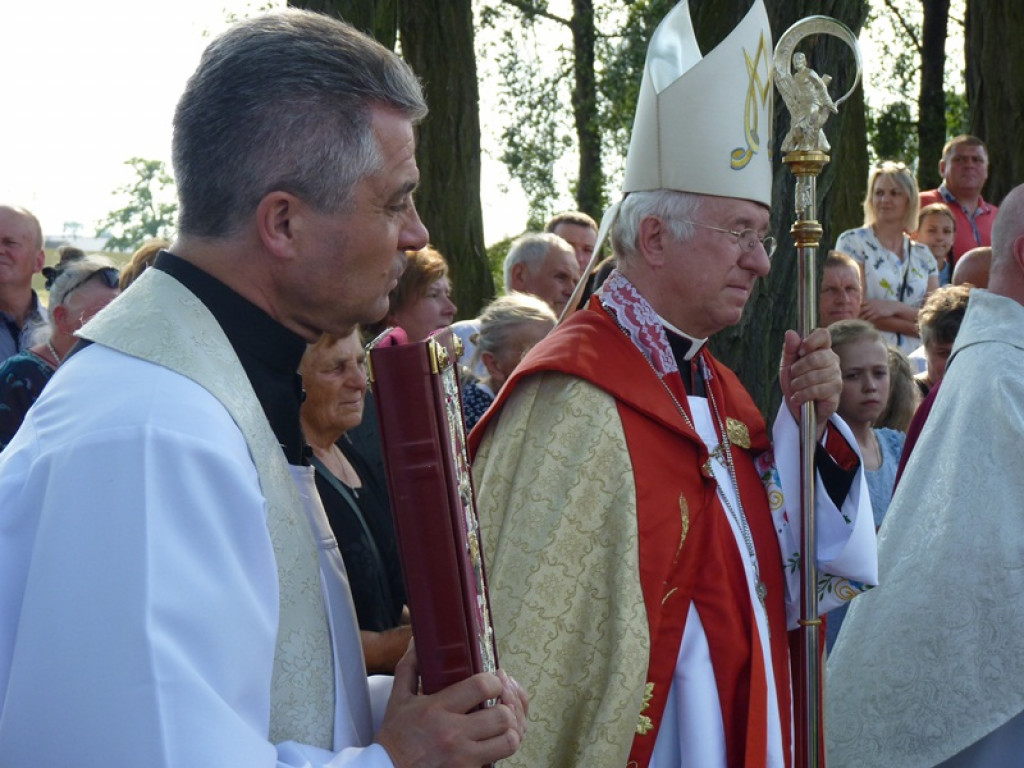 Czarna Madonna powitana w Kocierzewie