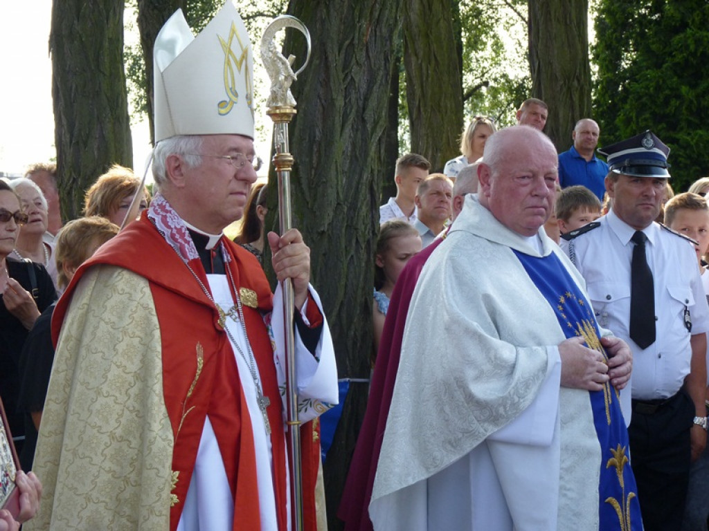 Czarna Madonna powitana w Kocierzewie