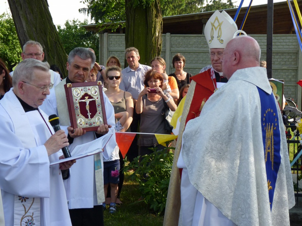 Czarna Madonna powitana w Kocierzewie