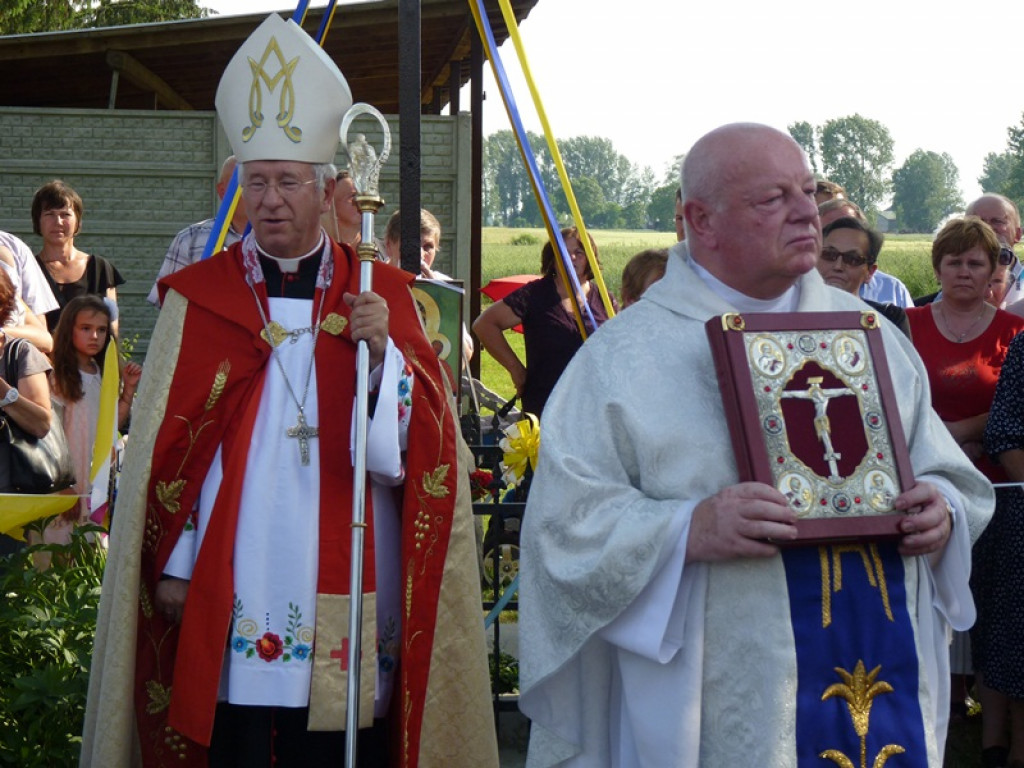 Czarna Madonna powitana w Kocierzewie