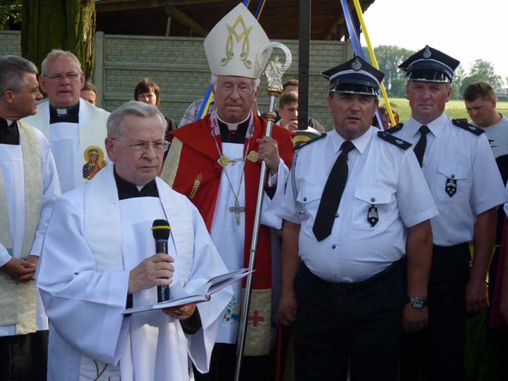 Czarna Madonna powitana w Kocierzewie