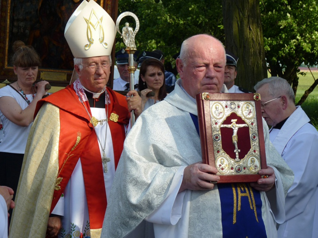 Czarna Madonna powitana w Kocierzewie