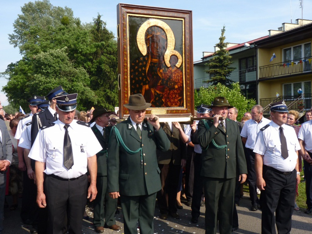 Czarna Madonna powitana w Kocierzewie
