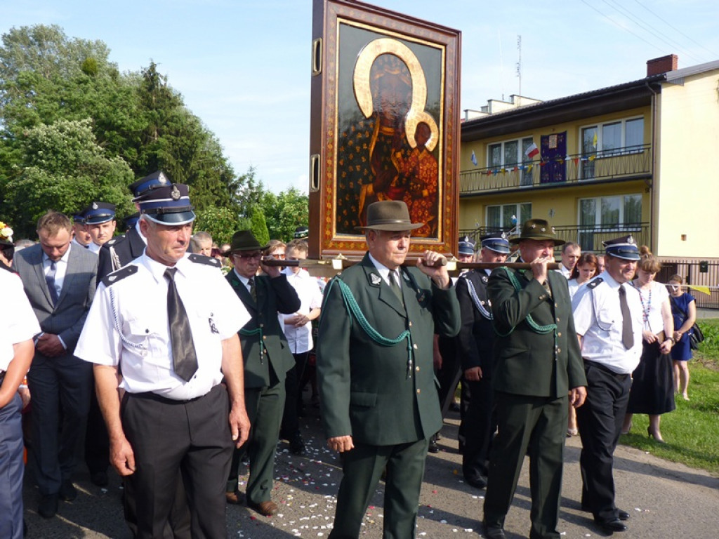 Czarna Madonna powitana w Kocierzewie