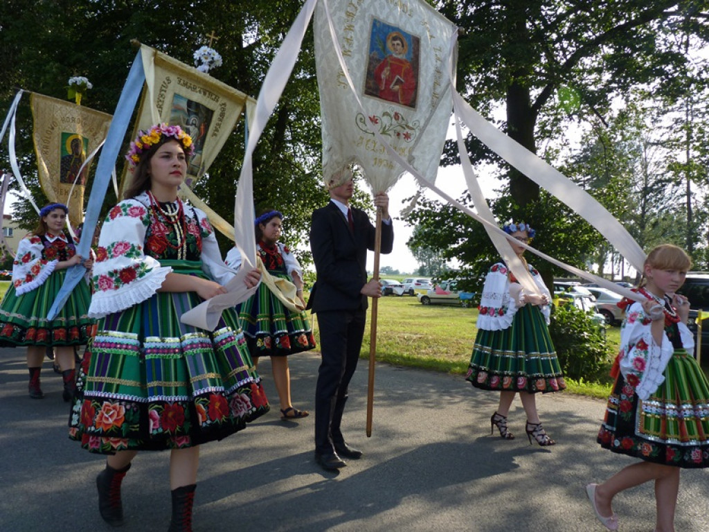 Czarna Madonna powitana w Kocierzewie