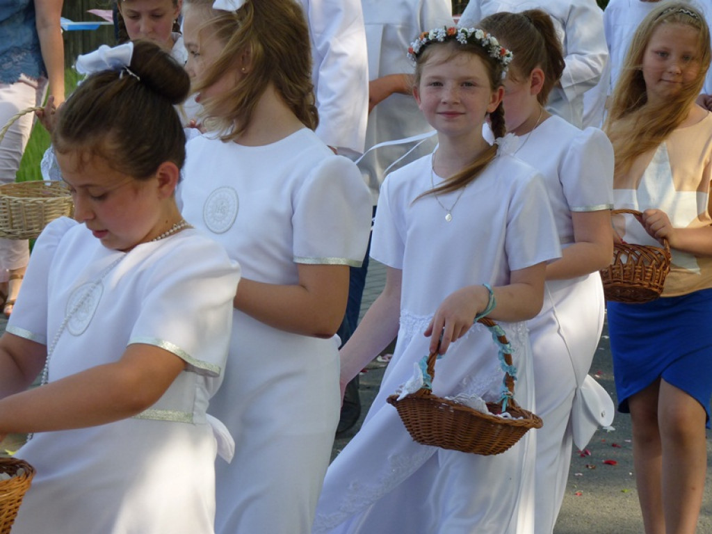 Czarna Madonna powitana w Kocierzewie