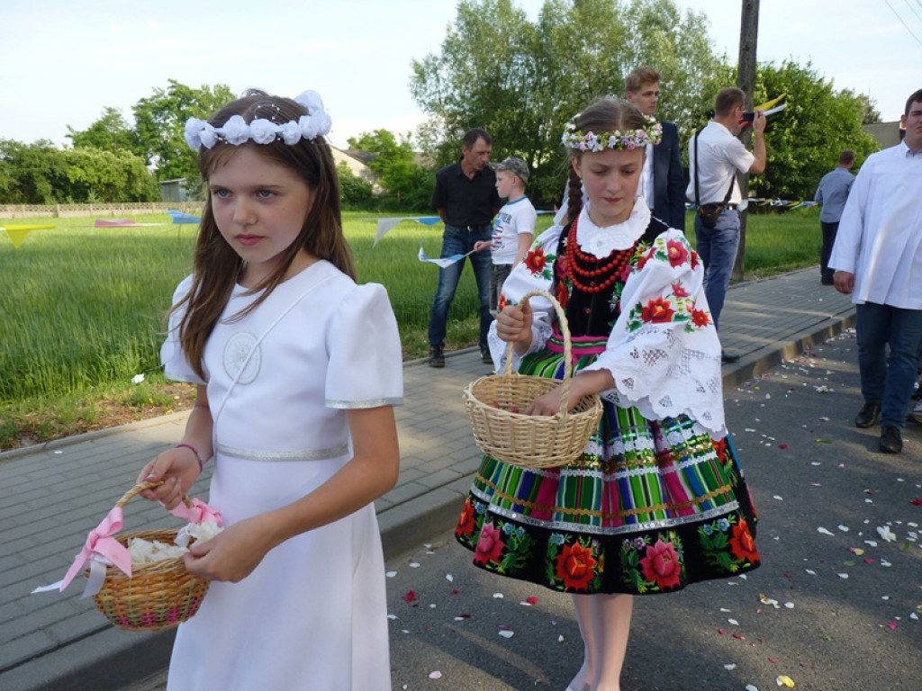 Czarna Madonna powitana w Kocierzewie