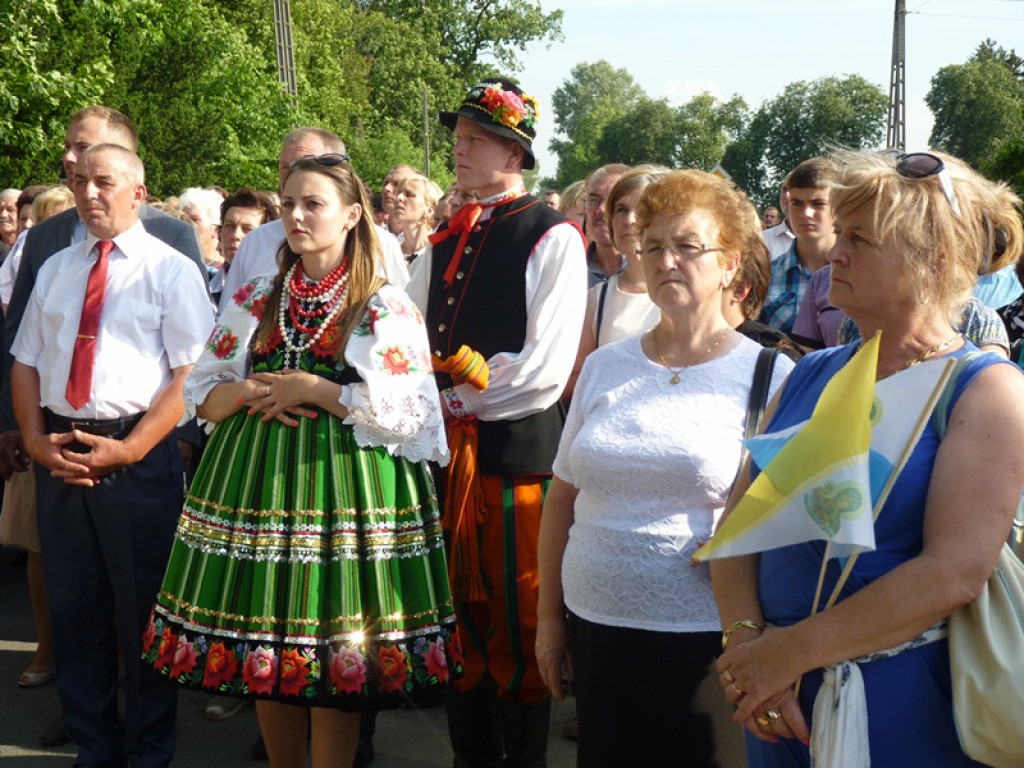 Czarna Madonna powitana w Kocierzewie