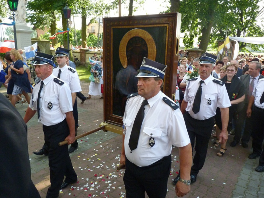 Czarna Madonna powitana w Kocierzewie