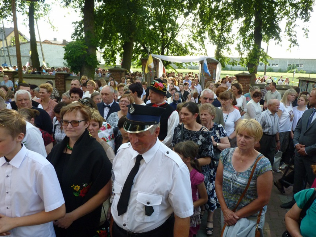 Czarna Madonna powitana w Kocierzewie