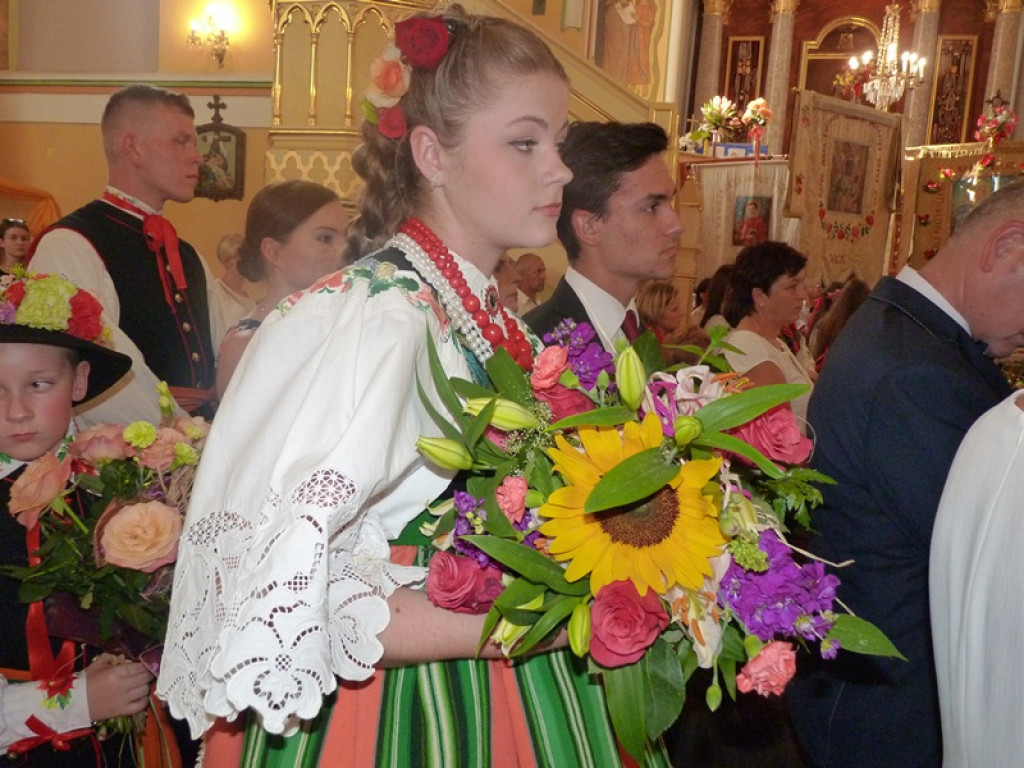 Czarna Madonna powitana w Kocierzewie