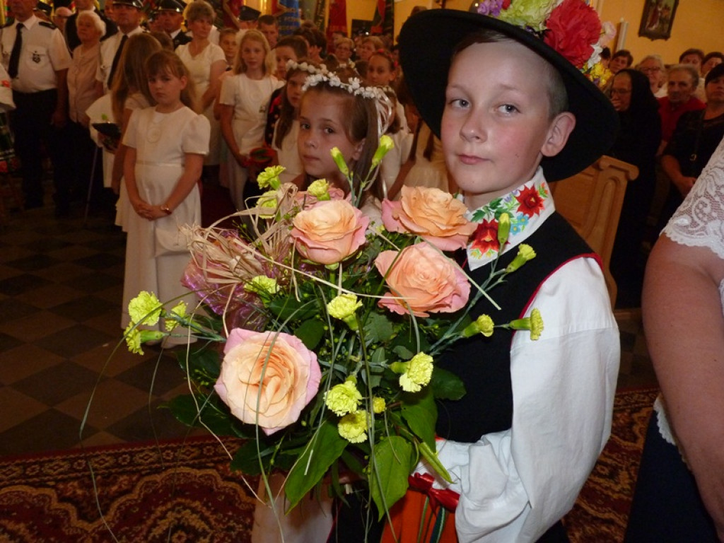 Czarna Madonna powitana w Kocierzewie