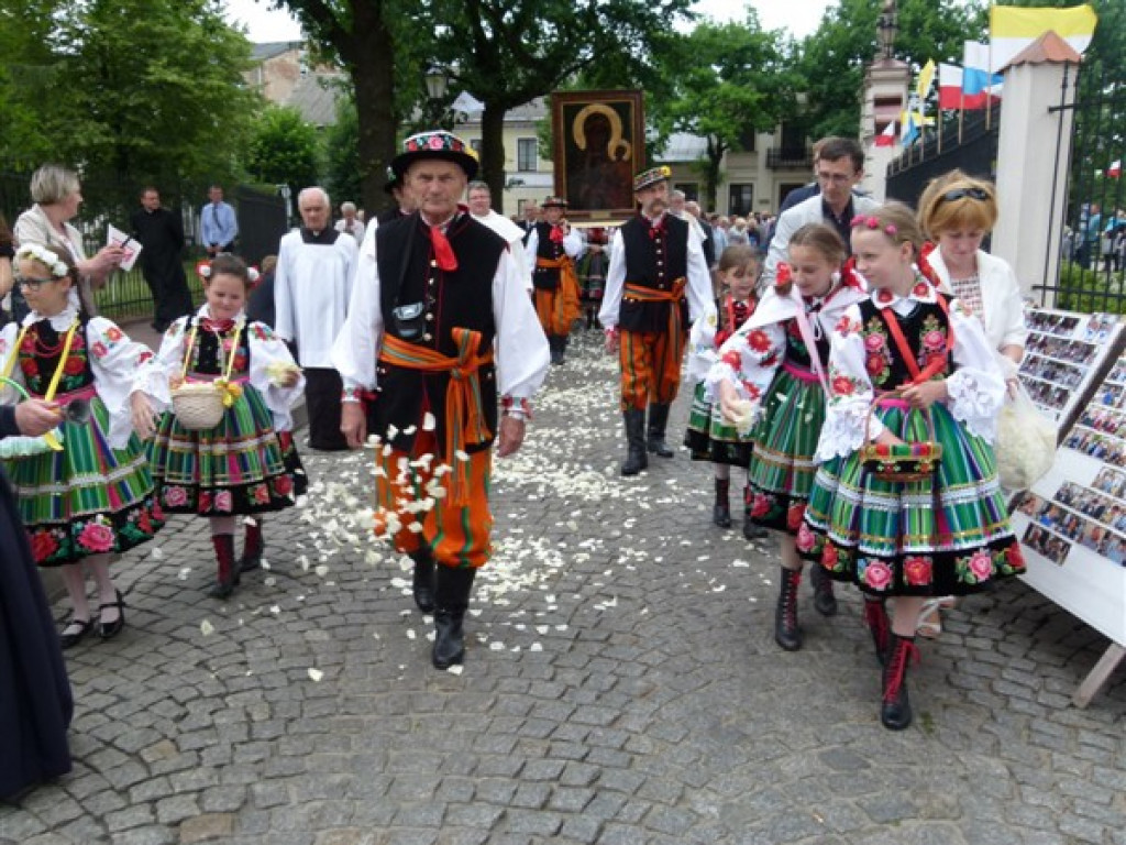 Pożegnanie obrazu Matki Bożej Częstochowskiej