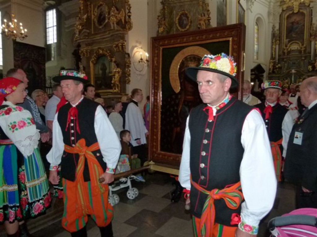 Pożegnanie obrazu Matki Bożej Częstochowskiej
