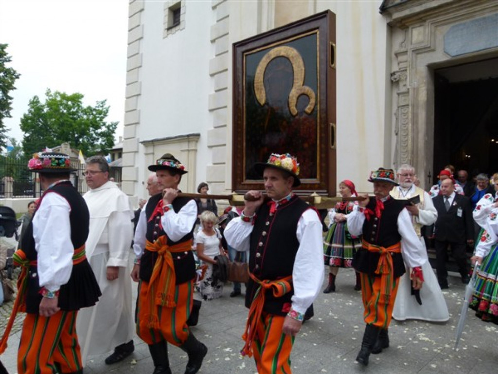 Pożegnanie obrazu Matki Bożej Częstochowskiej