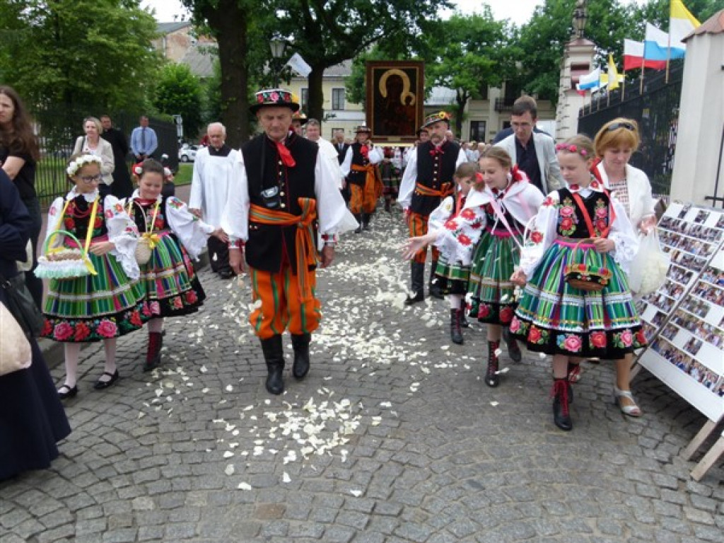 Pożegnanie obrazu Matki Bożej Częstochowskiej