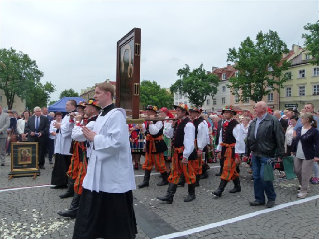 Pożegnanie obrazu Matki Bożej Częstochowskiej