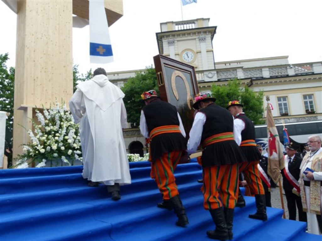 Pożegnanie obrazu Matki Bożej Częstochowskiej
