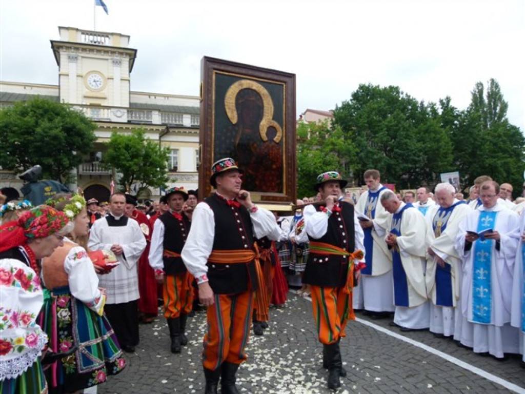 Pożegnanie obrazu Matki Bożej Częstochowskiej