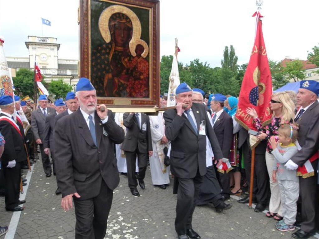 Pożegnanie obrazu Matki Bożej Częstochowskiej
