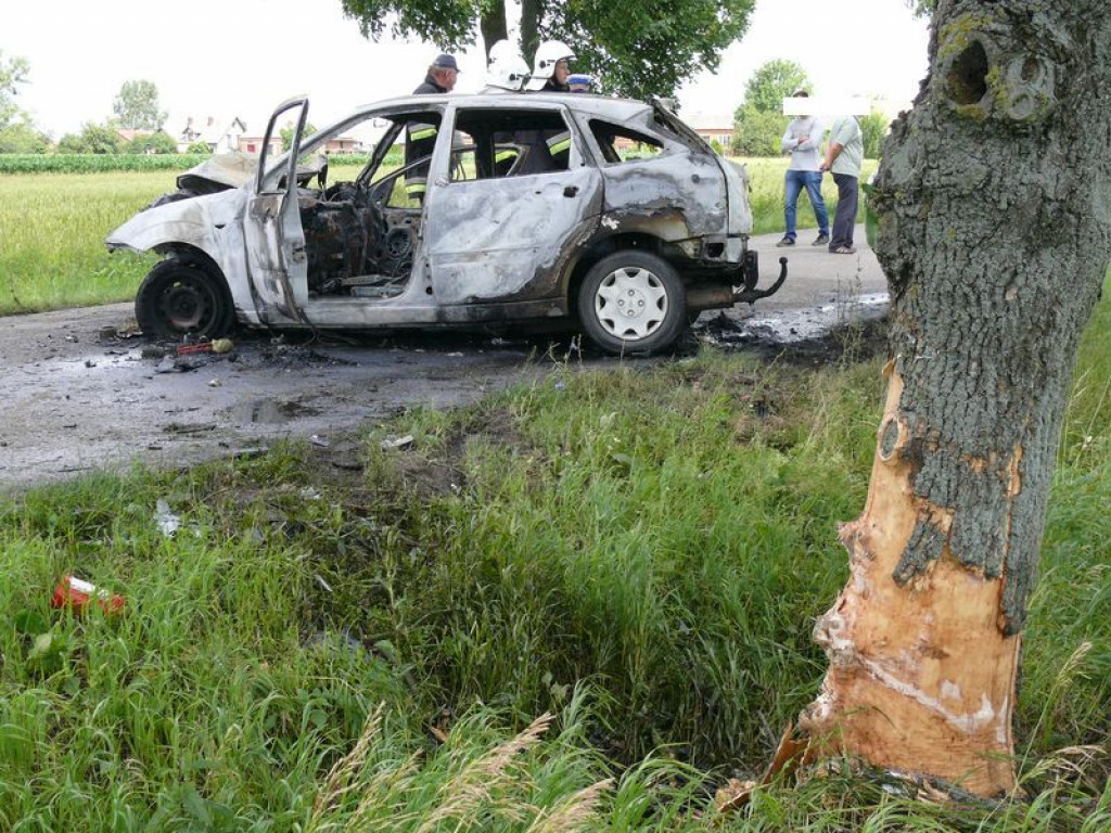 Wypadek na drodze do Kocierzewa