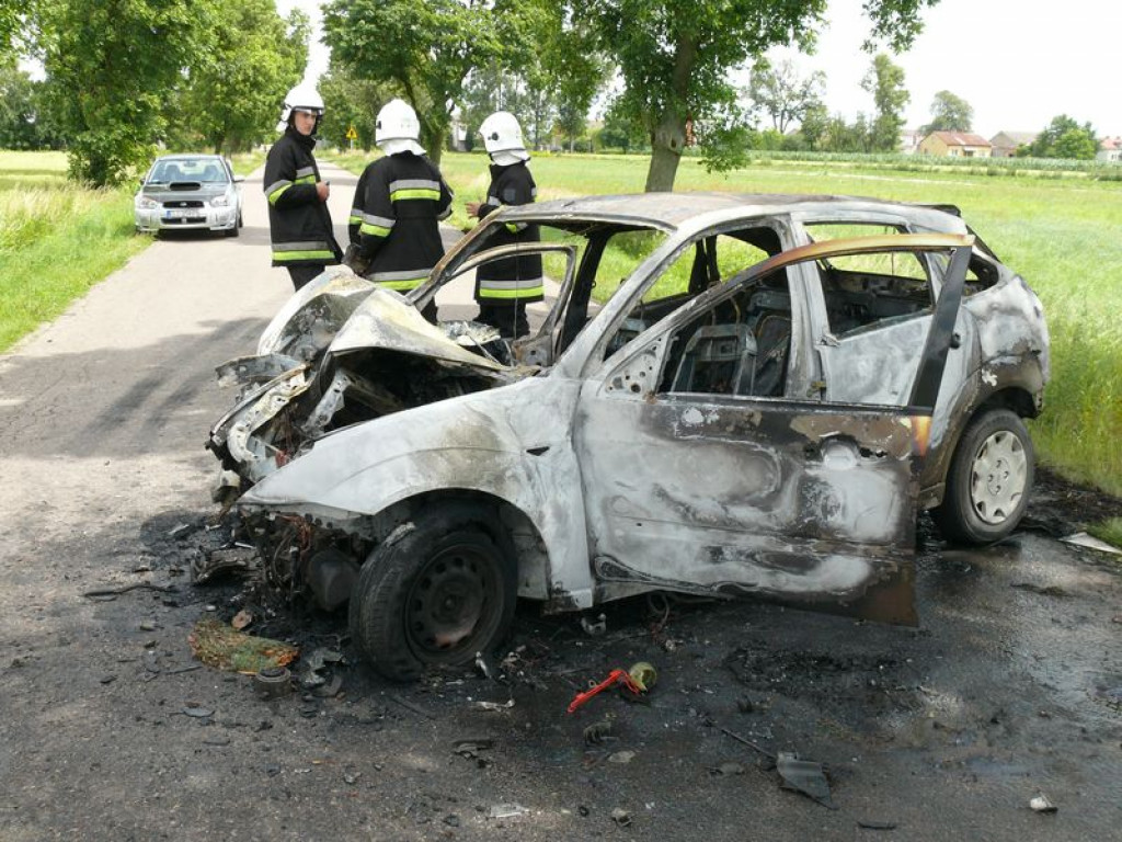 Wypadek na drodze do Kocierzewa