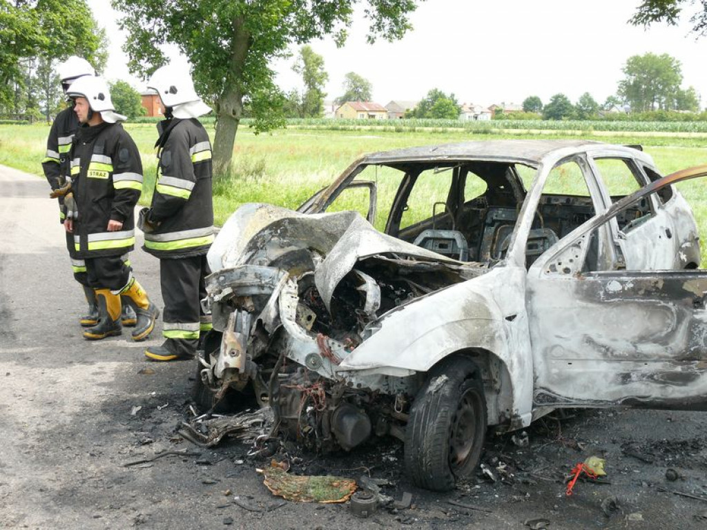 Wypadek na drodze do Kocierzewa