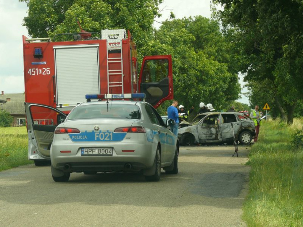 Wypadek na drodze do Kocierzewa