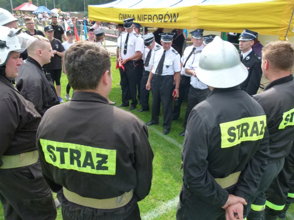 Strażacy mierzyli się w Nieborowie