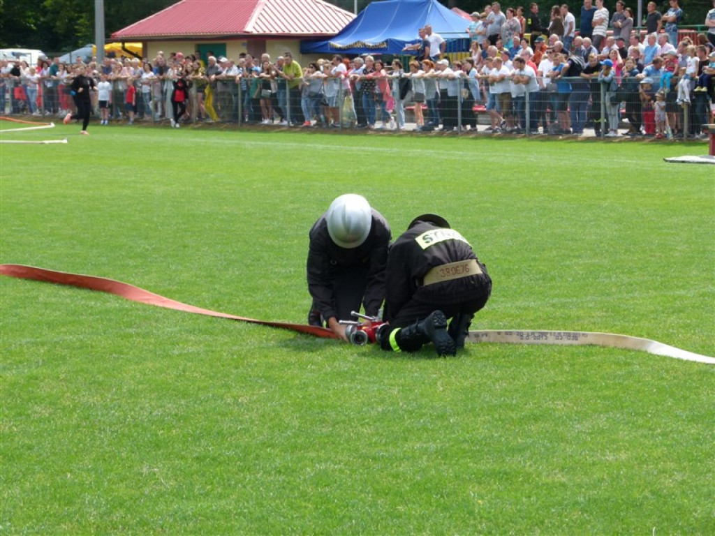 Strażacy mierzyli się w Nieborowie