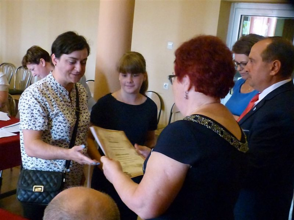 Gmina Łyszkowice nagrodziła najlepszych uczniów