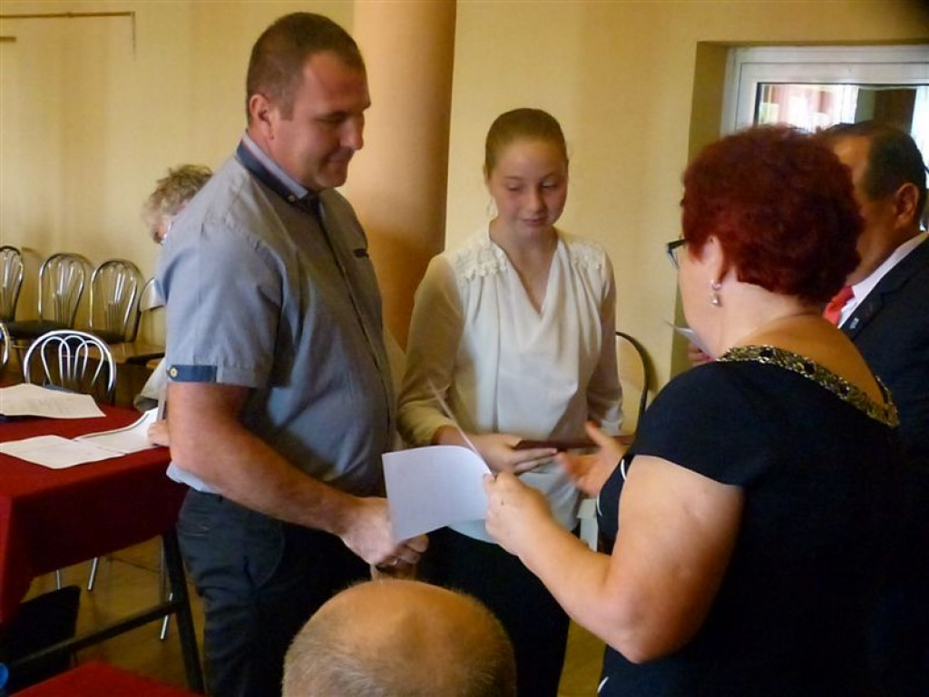 Gmina Łyszkowice nagrodziła najlepszych uczniów