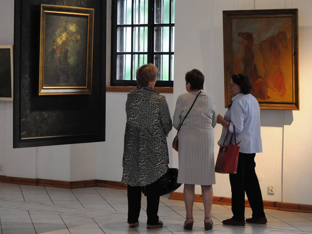 Wernisaż obrazów Barbary Jonscher w Galerii Browarna