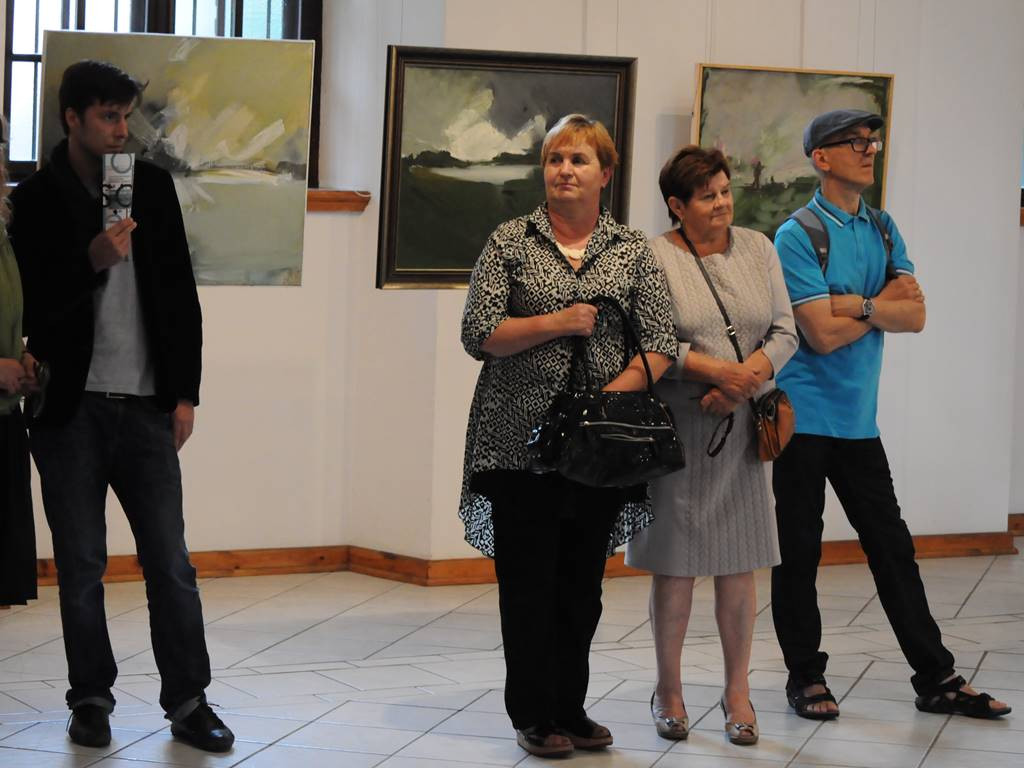 Wernisaż obrazów Barbary Jonscher w Galerii Browarna