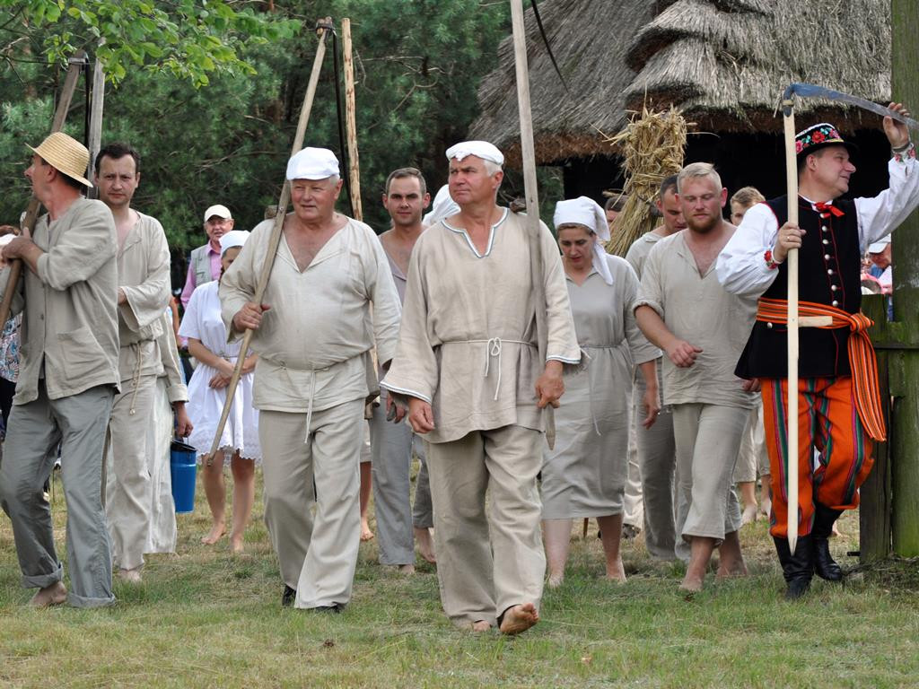 Łowickie Żniwa 2017 w skansenie w Maurzycach - zdjęcia
