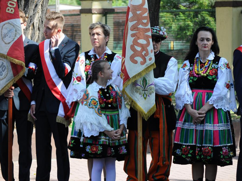 Uroczystości pod pomnikiem Marszałka Józefa Piłsudskiego