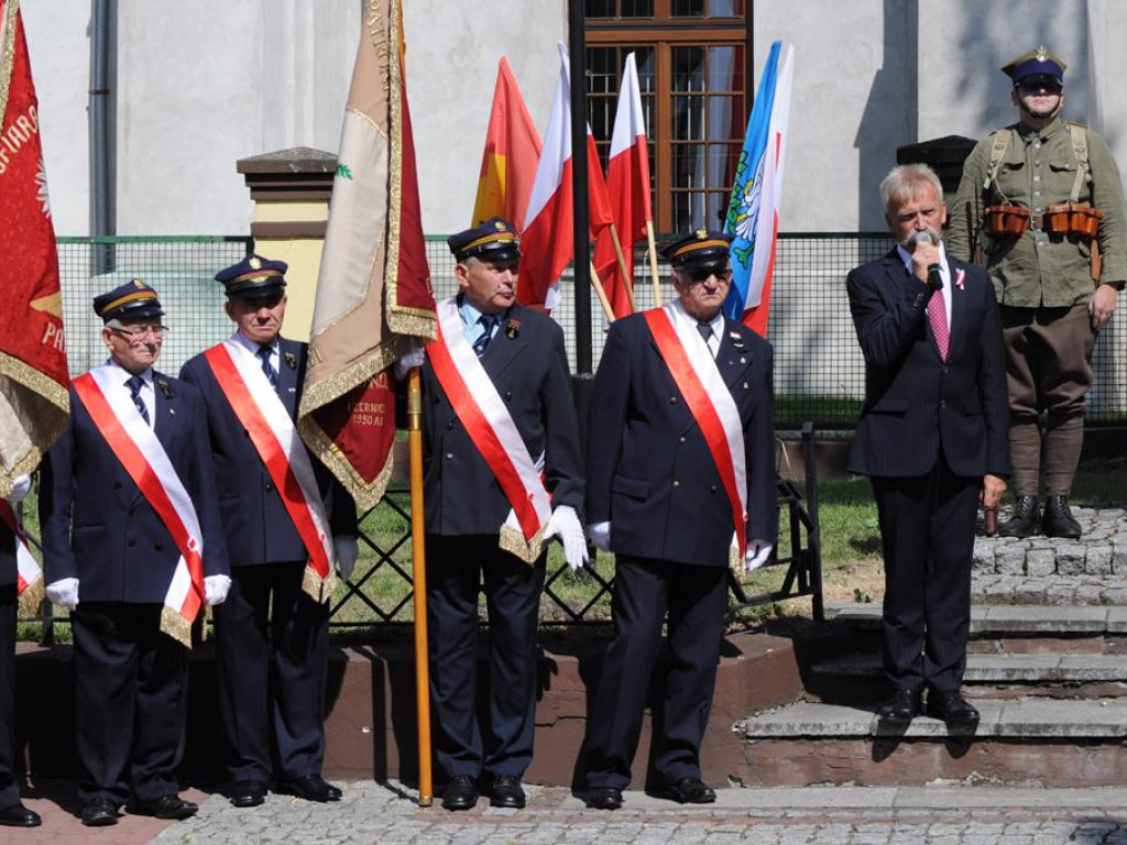 Uroczystości pod pomnikiem Marszałka Józefa Piłsudskiego