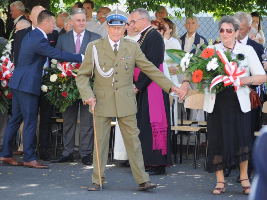 Uroczystości pod pomnikiem Marszałka Józefa Piłsudskiego