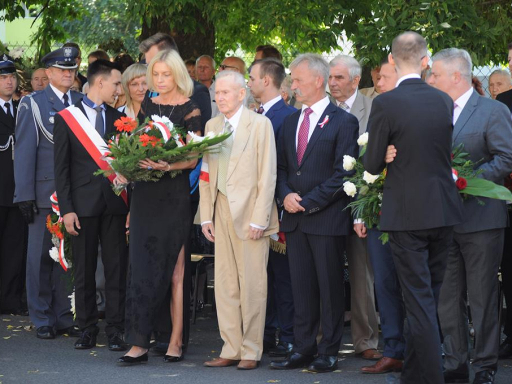 Uroczystości pod pomnikiem Marszałka Józefa Piłsudskiego