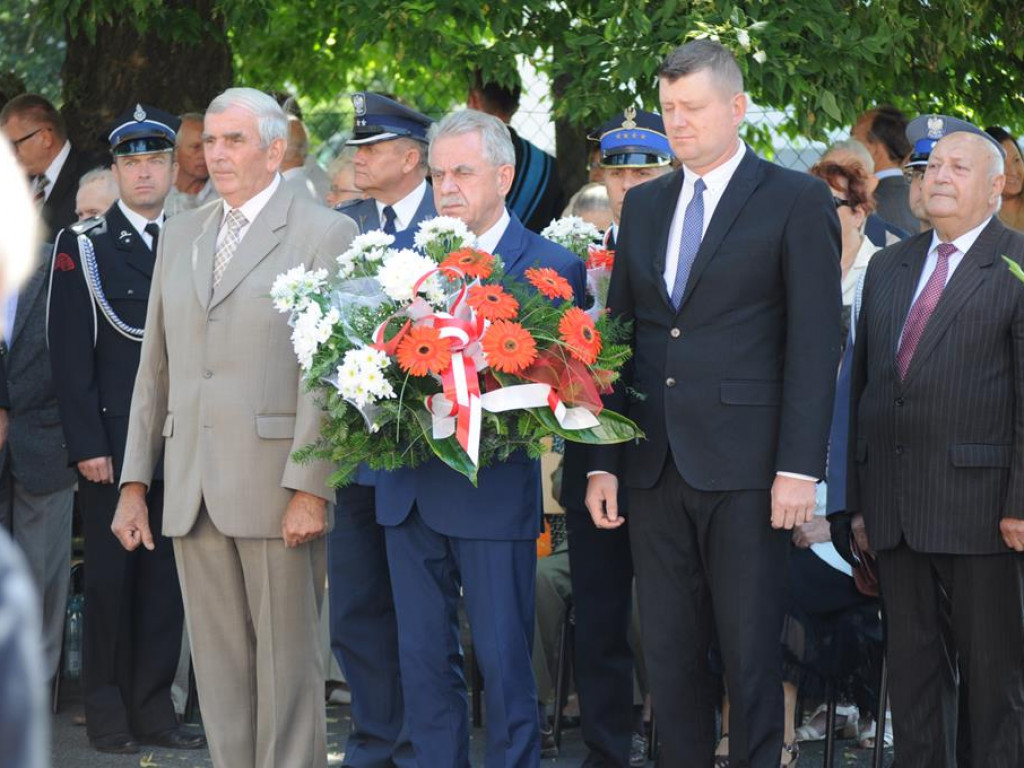 Uroczystości pod pomnikiem Marszałka Józefa Piłsudskiego