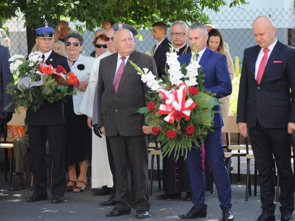 Uroczystości pod pomnikiem Marszałka Józefa Piłsudskiego