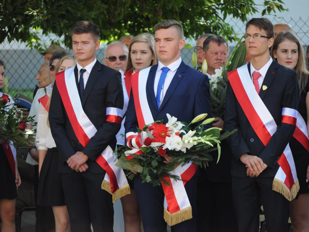 Uroczystości pod pomnikiem Marszałka Józefa Piłsudskiego