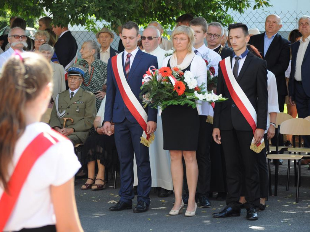 Uroczystości pod pomnikiem Marszałka Józefa Piłsudskiego