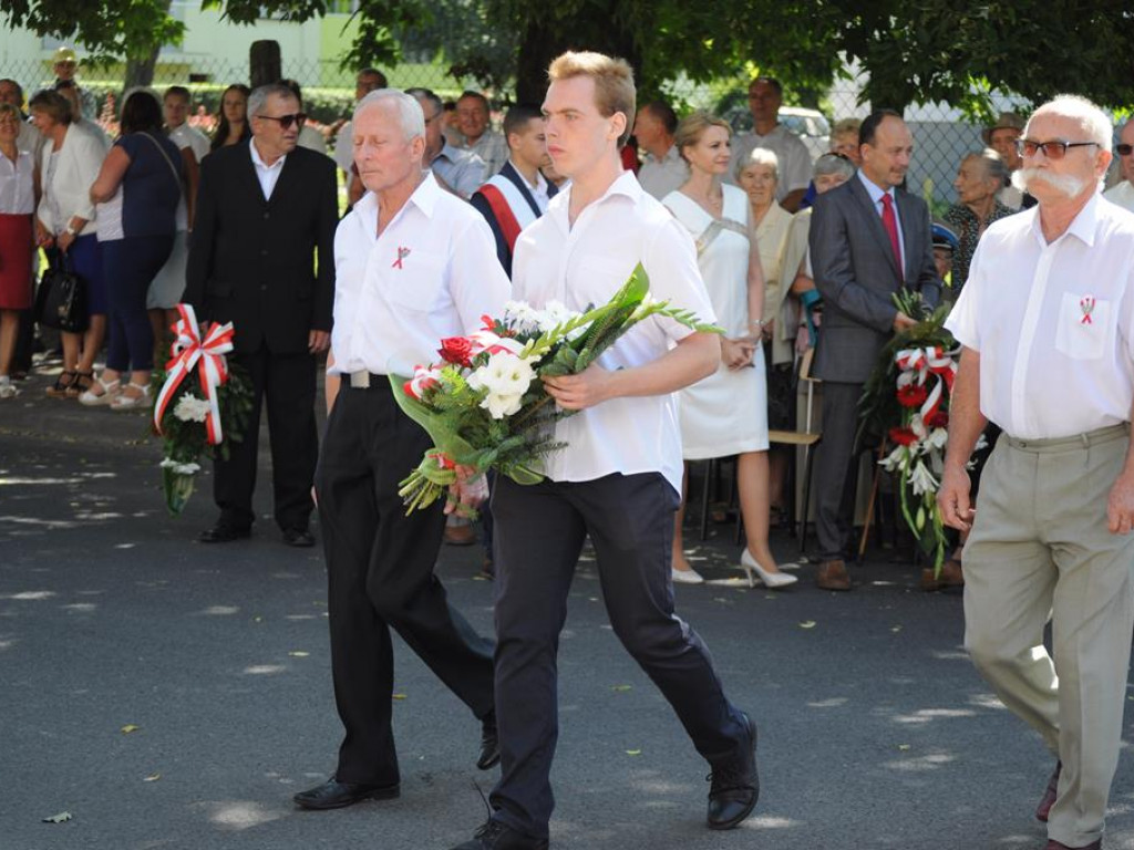 Uroczystości pod pomnikiem Marszałka Józefa Piłsudskiego
