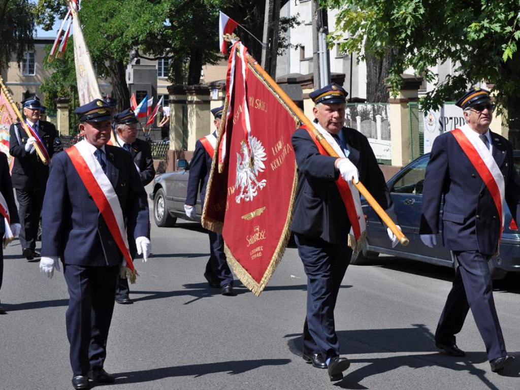 Uroczystości pod pomnikiem Marszałka Józefa Piłsudskiego