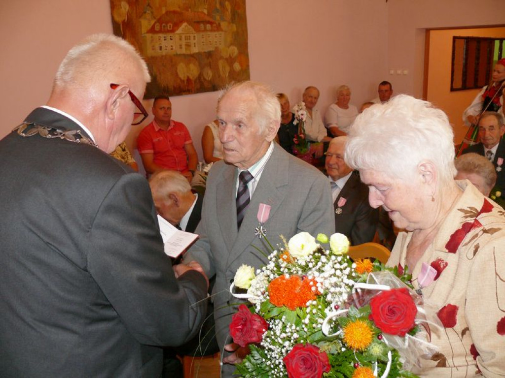 Małżonkowie dziękowali sobie za wspólne życie