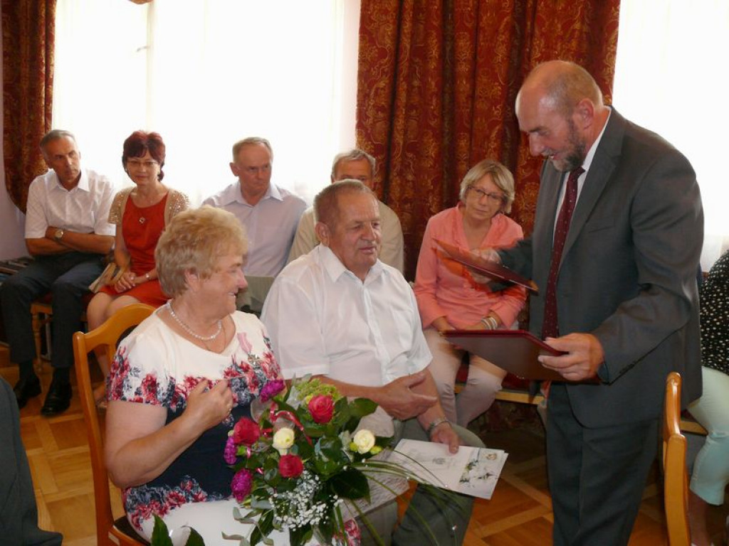 Małżonkowie dziękowali sobie za wspólne życie