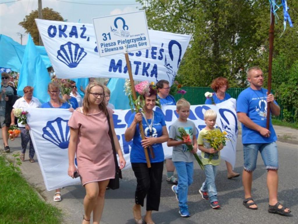 Pielgrzymka z Głowna do Częstochowy dobiegła końca