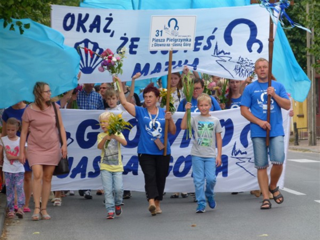 Pielgrzymka z Głowna do Częstochowy dobiegła końca
